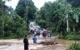 Thanh Hóa: Mưa lớn kéo dài nhiều xã miền núi bị ngập lụt, cô lập