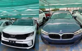 Thái Nguyên: Lô 7 ô tô ngập nước giá 2,02 tỷ đồng không có khách mua 