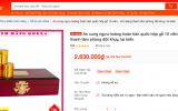 Bộ Y tế yêu cầu Shopee gỡ bỏ sản phẩm An cung ngưu hoàng hoàn nếu vi phạm