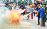 Đội dân phòng tổ dân phố 32 - chủ động phòng cháy, sẵn sàng chữa cháy: Giữ gìn bình yên từ cơ sở