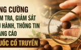 Tăng cường kiểm tra, giám sát lưu hành thuốc cổ truyền