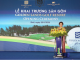 Khai trương tuyệt phẩm sân gôn nơi miền di sản cố đô Huế Golden Sands Golf Resort 