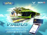 Dùng thẻ BIDV NAPAS đi xe buýt điện Vinbus
