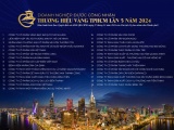 29 doanh nghiệp đạt giải thưởng Thương hiệu Vàng TP. HCM năm 2024