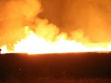Bình Dương: Sau tiếng nổ lớn, xưởng sản xuất gỗ bốc cháy dữ dội
