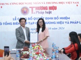 Trao quyết định bổ nhiệm Phó Tổng Biên tập Tạp chí ĐT Thương hiệu và Pháp luật