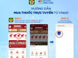Cách mua thuốc trực tuyến trên ứng dụng VneID