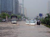 Cảnh báo các tuyến phố ngập lụt nặng hôm nay (3/8) tại Hà Nội