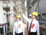 Đại tướng Phan Văn Giang dự Lễ ra mắt sản phẩm nhôm thỏi đầu tiên của Việt Nam