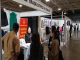 Dệt may Việt Nam dự Hội chợ lớn nhất Bắc Mỹ: Hướng đến xuất khẩu xanh, thân thiện môi trường
