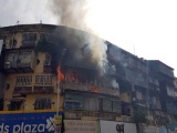 Hà Nội: Cháy lớn ở khu tập thể cũ trên đường Tôn Thất Tùng