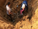 Hà Nội: Kiểm tra, xác minh việc chôn lấp chất thải nguy hại tại huyện Sóc Sơn