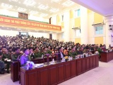Hướng dẫn cách phòng chống tội phạm cho hơn 800 sinh viên trường ĐH Kinh doanh và công nghệ Hà Nội