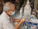 Làng nghề đúc tượng Phật 'trăm tuổi' tại Sài Gòn: Gìn giữ và phát triển