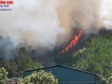 Nắng nóng gió Lào Bắc Trung Bộ liên tục xảy ra cháy rừng