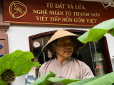Nghệ nhân Tô Thanh Sơn và dấu ấn men rạn trứ danh Bát Tràng