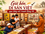 Nghệ nhân Ưu tú Nguyễn Đăng Chế - Người “đánh thức” sức sống mới cho tranh Đông Hồ
