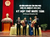 Ông Lê Duy Thành được bầu làm Chủ tịch UBND tỉnh Vĩnh Phúc