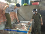 Phát hiện nhiều sản phẩm thịt lợn không rõ nguồn gốc
