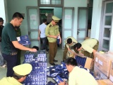 Quảng Bình: Bắt giữ số lượng lớn thuốc lá ngoại nhập lậu