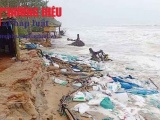 Thừa Thiên – Huế, Triều cường, sóng lớn hơn 1.000 nhà dân bị tốc mái, nhiều đoạn bờ biển sạt lở  