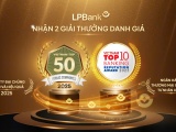 Tiếp đà tăng trưởng bền vững, LPBank thăng hạng trong bộ đôi giải thưởng uy tín năm 2025