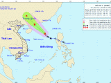 Tin bão số 1 có khả năng mạnh thêm, cách quần đảo Hoàng Sa khoảng 390km