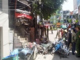 Xe khách tông hàng loạt người đi đường ở Quảng Ninh
