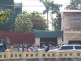 Cưỡng chế tháo dỡ nhà xây không phép trên đất tranh chấp ở Hà Nội