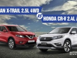 [Infographic] Chọn Nissan X-Trail hay Honda CR-V khi cùng tầm giá?