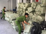 Long An: Bắt giữ 9 xuồng máy vận chuyển 45.000 gói thuốc lá nhập lậu