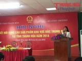 Khai mạc Hội nghị Kết nối cung cầu sản phẩm khu vực Bắc Trung Bộ tại tỉnh Thanh Hóa