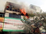 Cháy lớn nhà ở đường Giải Phóng, dân hoảng loạn
