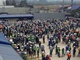 Hàng nghìn công nhân tụ tập do xảy ra xô xát ở nhà máy Samsung Bắc Ninh