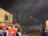 Bắc Ninh: Hỏa hoạn thiêu rụi hàng ngàn m2 xưởng sản xuất giấy