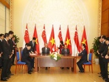Việt Nam và Singapore ký kết nhiều bản ghi nhớ hợp tác