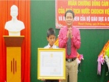 Một học sinh lớp 5 được Chủ tịch nước tặng Huân chương Dũng cảm