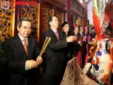 Chủ tịch nước Trần Đại Quang dâng hương giỗ Tổ Hùng Vương