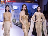 Bốn nữ hoàng sắc đẹp Việt thay nhau làm vedette tỏa sáng trên sân khấu