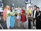 Top 5 Hoa hậu hoà bình thế giới xuất hiện rạng rỡ, xinh đẹp tại Hà Nội
