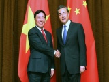 Phó Thủ tướng, Bộ trưởng Ngoại giao Phạm Bình Minh hội đàm với Ngoại trưởng Trung Quốc Vương Nghị