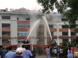 Cháy Bệnh viện ĐK Tuyên Quang, hơn 500 bệnh nhân sơ tán khẩn