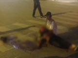 Hà Nội: Nam thanh niên chết lặng ôm thi thể bạn gái bị tai nạn