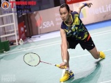 Giải cầu lông vô địch Châu Á 2017: Vũ Thị Trang dừng bước trước tay vợt số 1 thế giới
