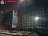 Sập giàn giáo xây dựng chung cư 16 tầng của tập đoàn Mường Thanh, 3 công nhân bị thương
