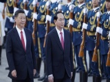 Trung Quốc tổ chức lễ đón chính thức Chủ tịch nước Trần Đại Quang