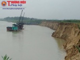 Phú Thọ: Đất nông nghiệp bị mất dần do nạn khai thác cát của Công ty Thái Sơn