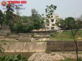 Ứng Hòa - Hà Nội: Biệt thự “khủng” đe dọa hành lang an toàn đê điều trước mùa mưa lũ