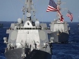 Mỹ bất ngờ điều tàu chiến áp sát đảo nhân tạo do Trung Quốc xây bất hợp pháp ở Biển Đông