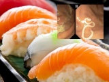 Giun bám chặt dạ dày vì sở thích ăn món sushi Nhật Bản